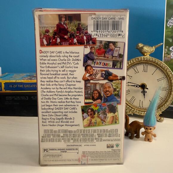 Daddy Day Care (2003) VHS Eddie Murphy Family Comedy Slipcover Tested - Picture 2 of 3